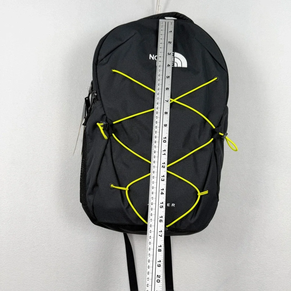 The North Face Jester Backpack 28L Black/Yellow NF0A3VXF 15 Inch Laptop Bag NEW